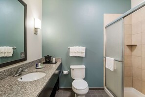 Combined shower/tub, free toiletries, hair dryer, towels - Sleep Inn and Suites at Kennesaw State University (Kennesaw)