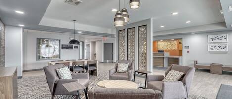 Lobby sitting area