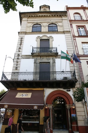 Fassade der Unterkunft