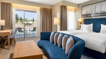 Junior Suite, Balcony, Pool View