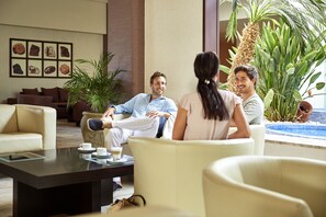 Sitzecke in der Lobby
