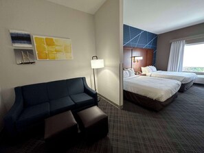 1 chambre, bureau, fer et planche à repasser, Wi-Fi gratuit