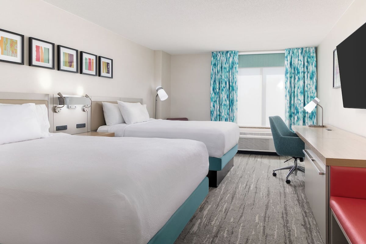 Premium bedding, pillowtop beds, in-room safe, desk