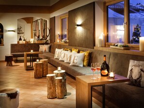 Sitteområde i lobbyen