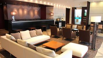 Sala de estar en el lobby