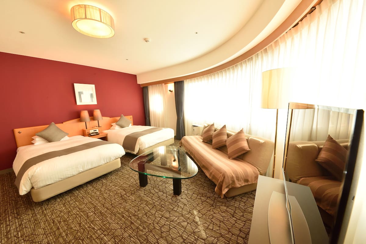 Chambre Premium avec lits jumeaux, non-fumeur, en angle
