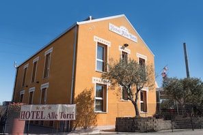 Fassade der Unterkunft