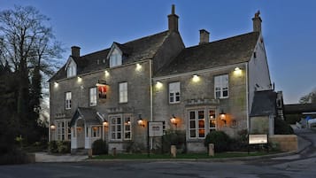 Front of property – evening/night