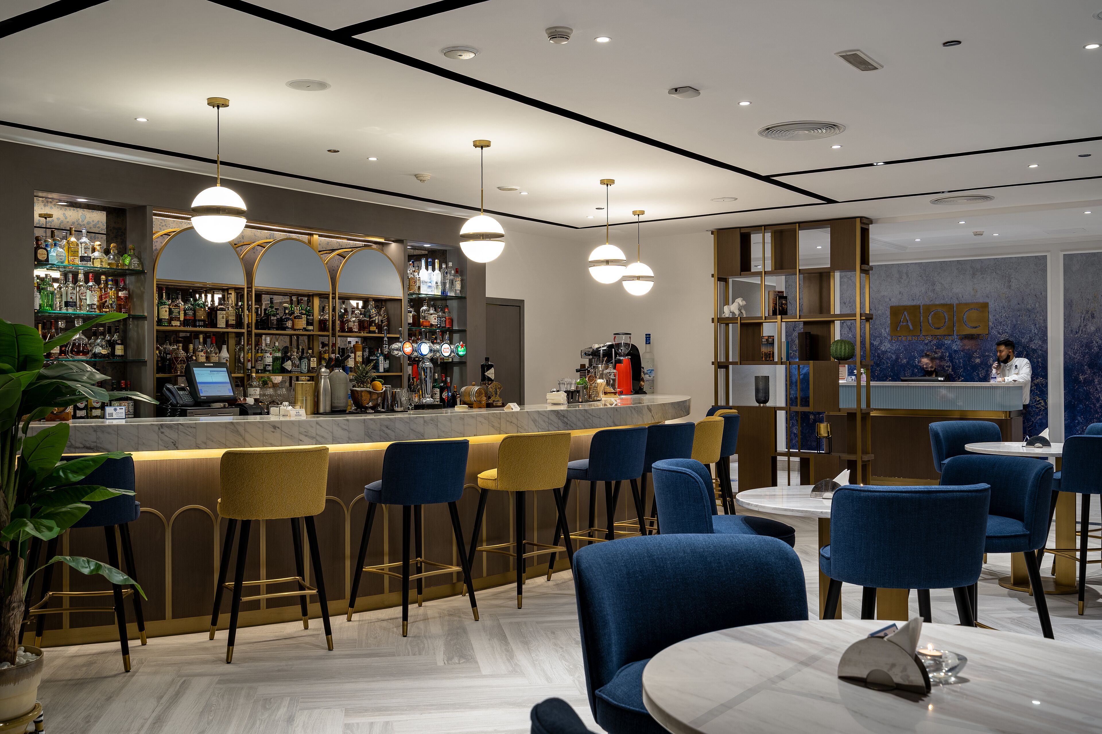 rooftop bar, ocean views, open daily