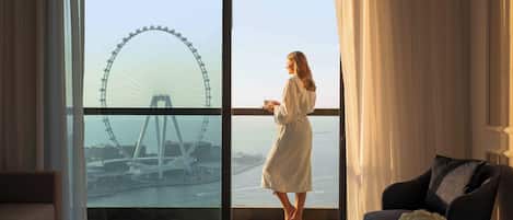 Luksusrom, 1 kingsize-seng, balkong, sjøutsikt | Utsikt fra rommet