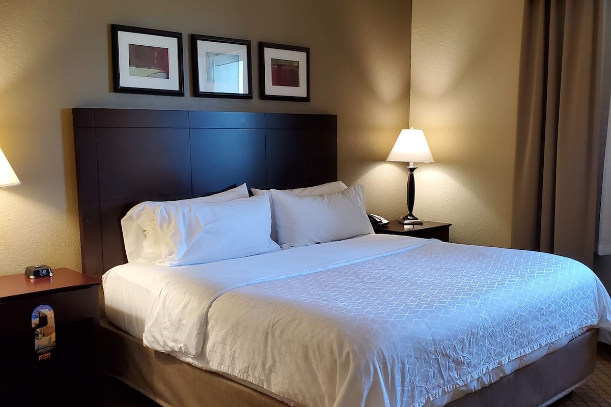 Suite, 1 Bedroom | In-room safe, desk, laptop workspace, blackout curtains