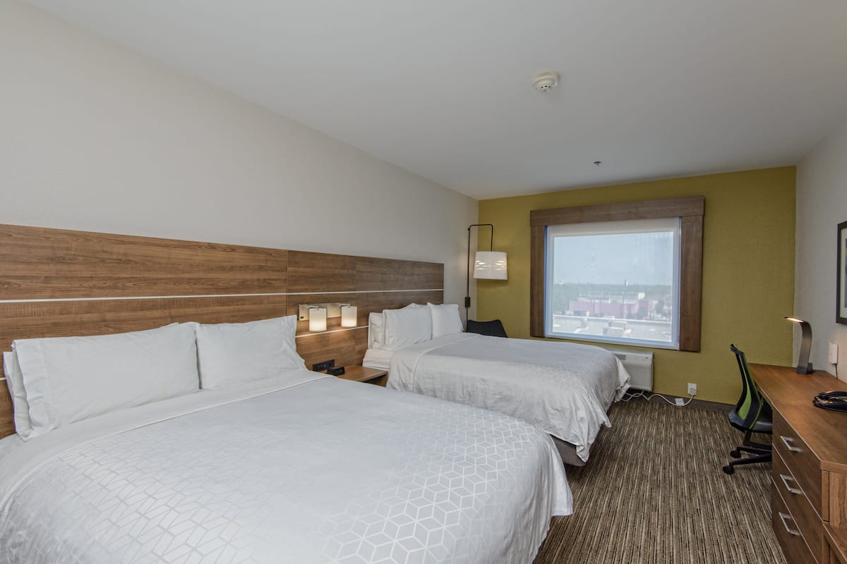 In-room safe, desk, blackout curtains, iron/ironing board