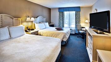 Premium bedding, down duvets, in-room safe, blackout curtains