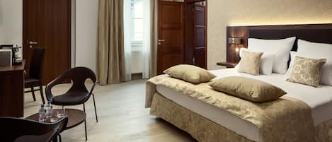 1 chambre, literie de qualité supérieure, matelas mémoire de forme