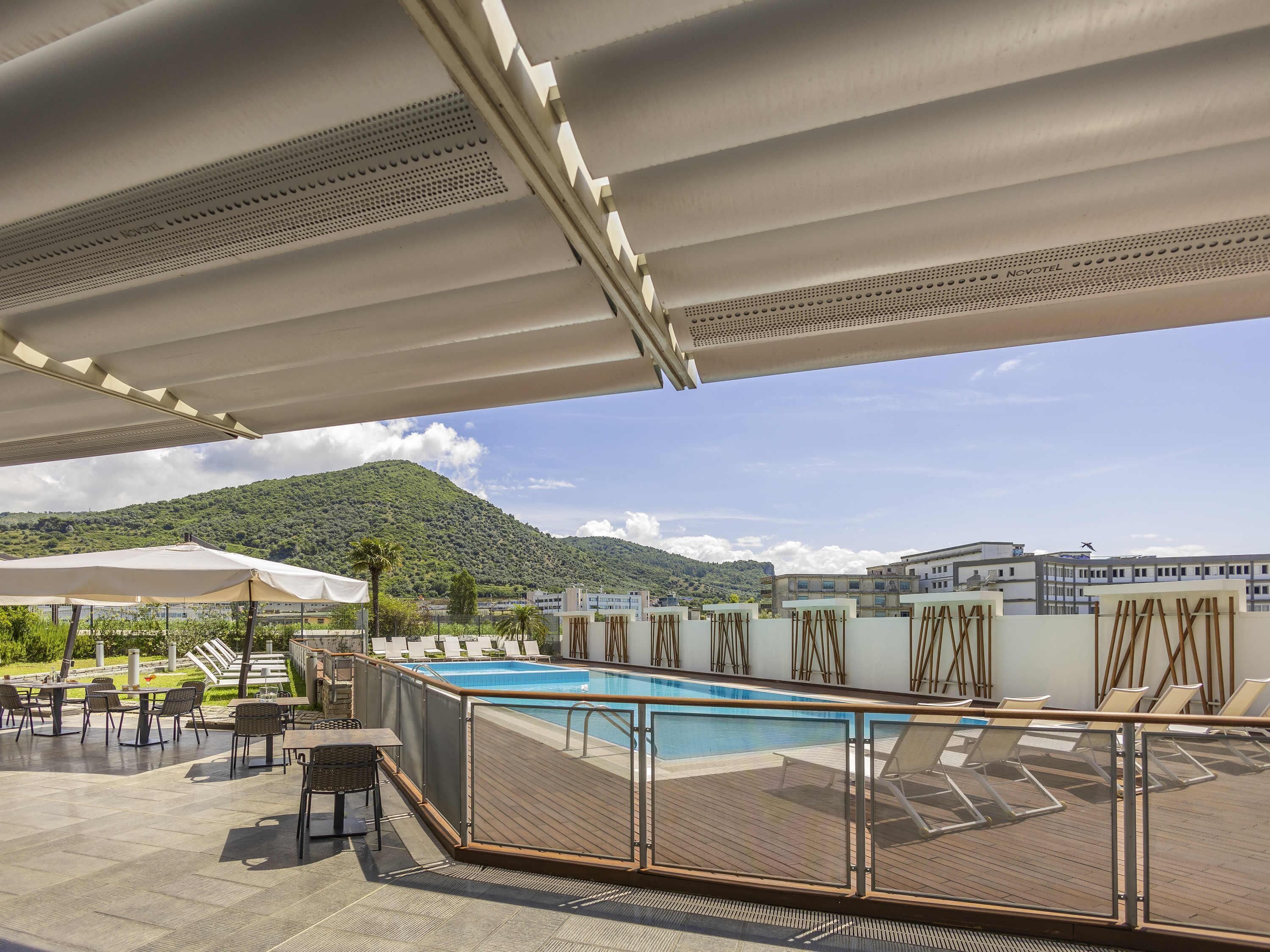 Seasonal outdoor pool