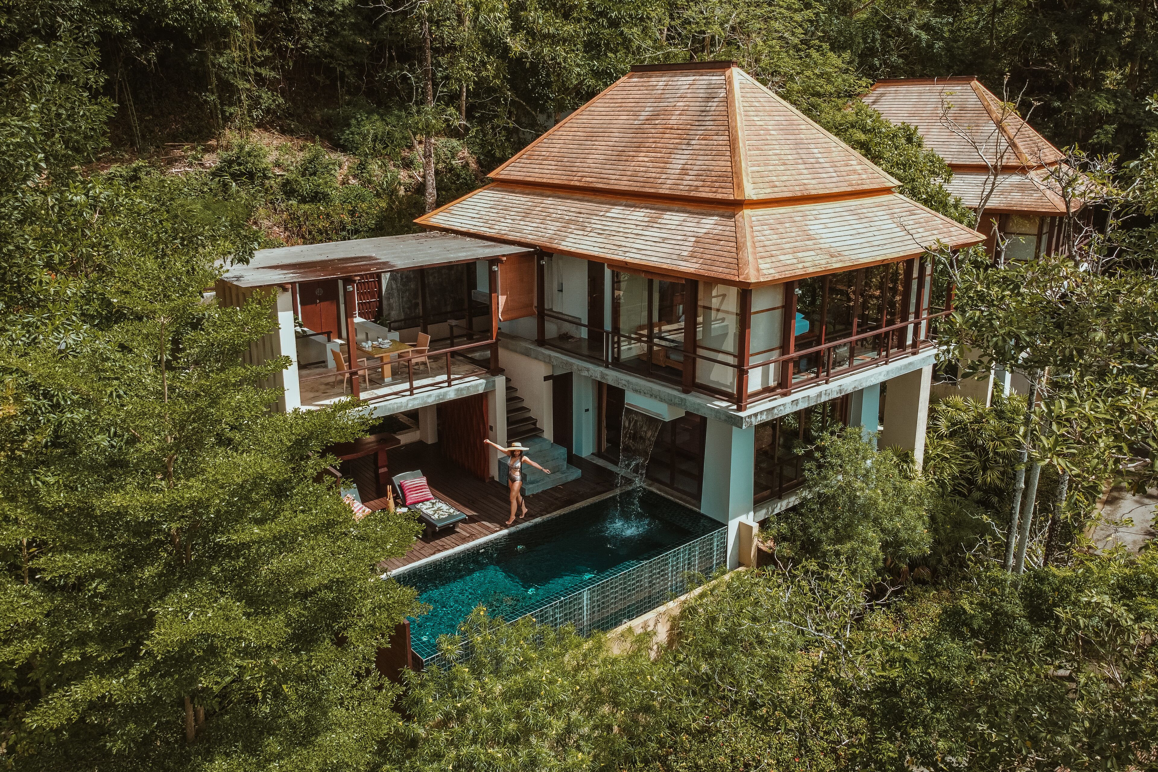 別墅, 1 間臥室, 私人泳池 (Waterfall) | 1 間睡房、房內夾萬、熨斗/熨衫板、免費 Wi-Fi