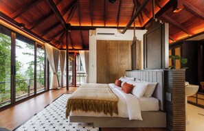 3 Bedroom Premium Waterfall Pool Villa | 1 개의 침실, 객실 내 금고, 다리미/다리미판, 무료 WiFi