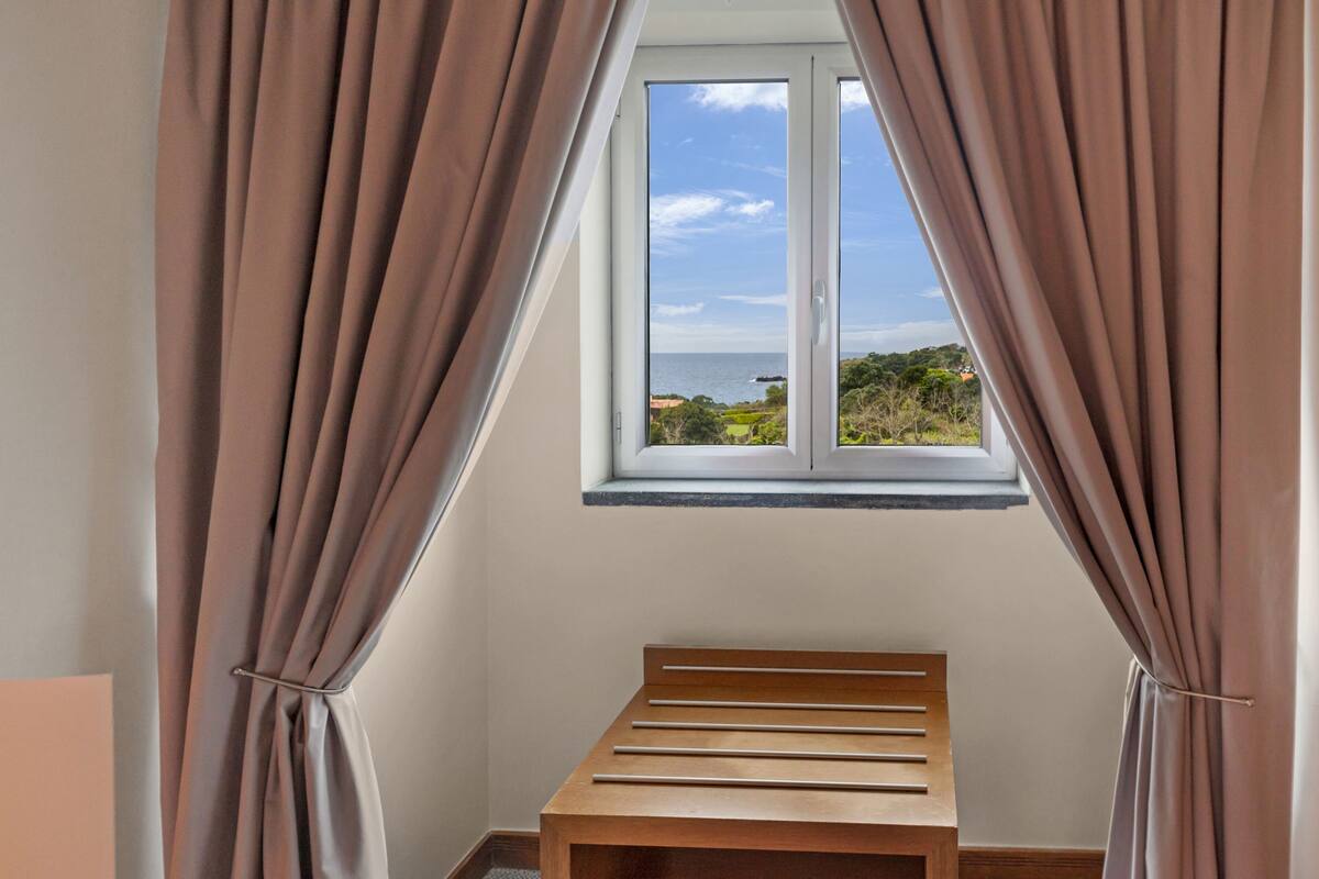 junior suite, 2 single beds, garden view | view from room