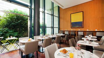 Daily buffet breakfast (EUR 17 per person)
