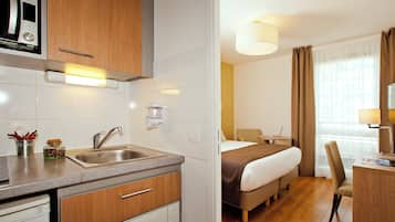 In-room safe, desk, blackout curtains, soundproofing