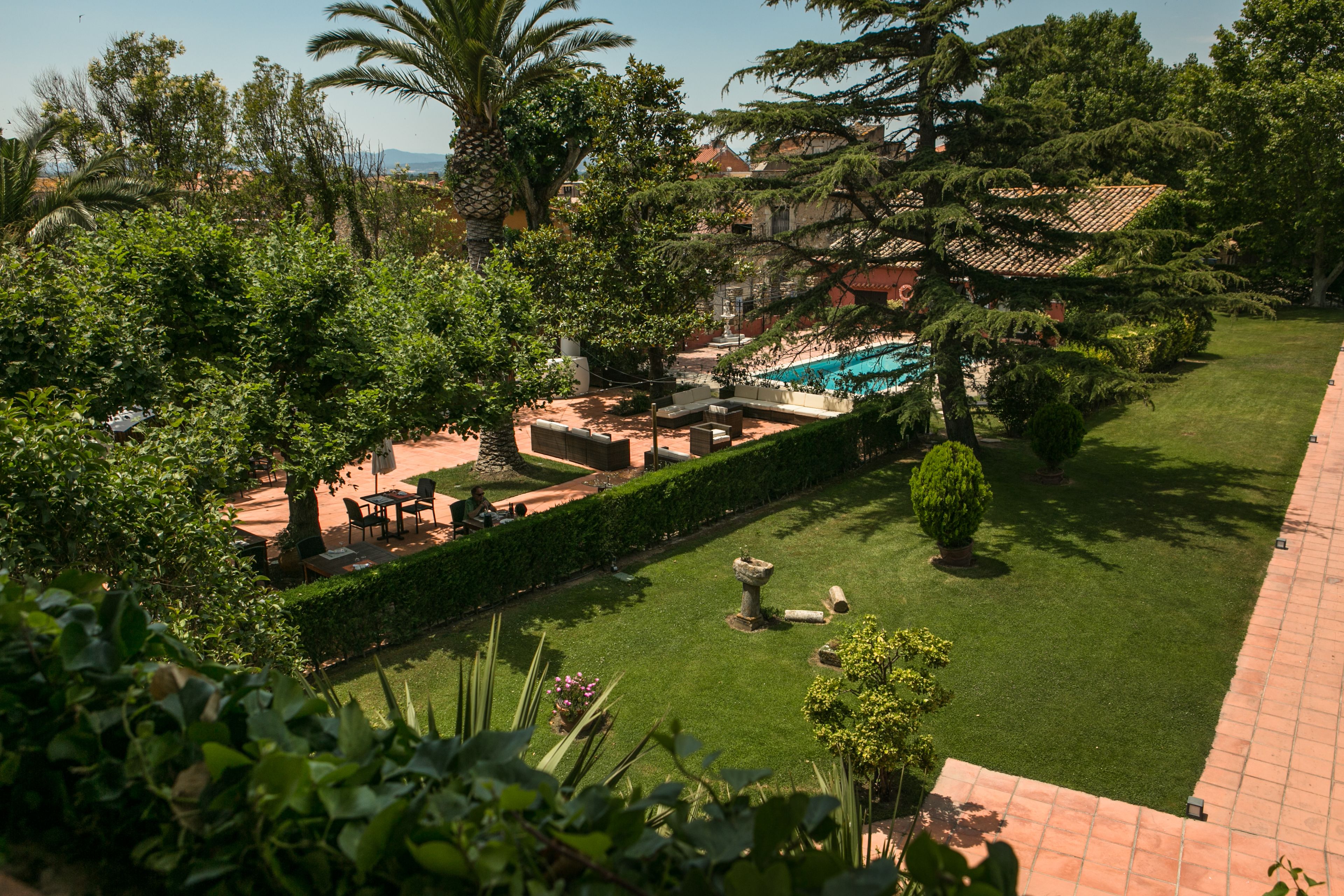 Uitzicht vanuit accommodatie