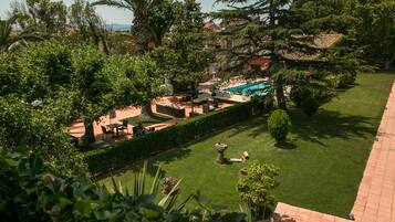 Uitzicht vanuit accommodatie