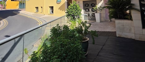 Fachada de la propiedad
