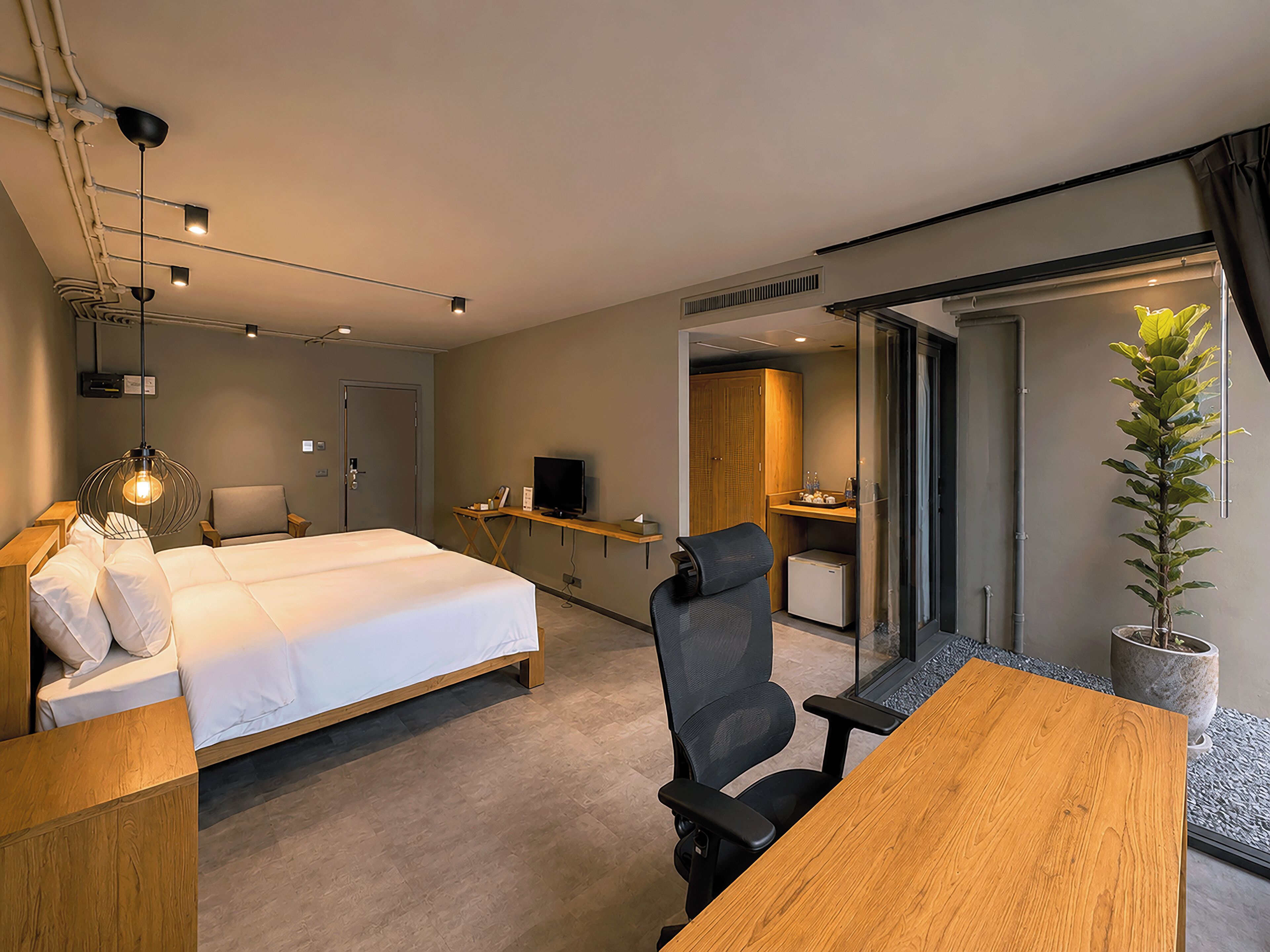 Deluxe Twin | Minibar, caja fuerte, escritorio y wifi gratis