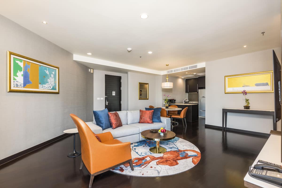 Two Bedroom Suite River View | 1 bedroom, premium bedding, down duvets, minibar