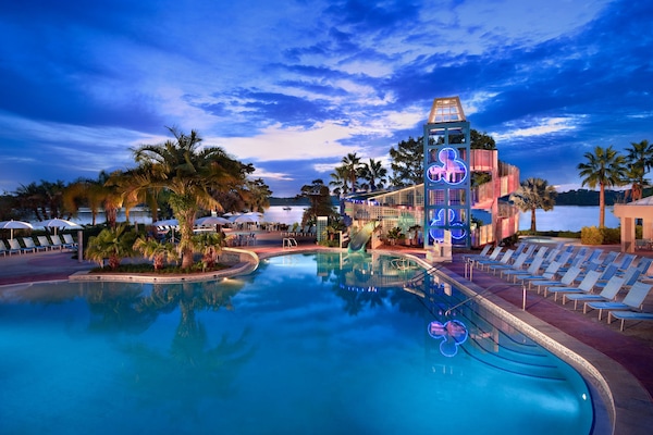 3 outdoor pools, cabanas (surcharge), pool umbrellas