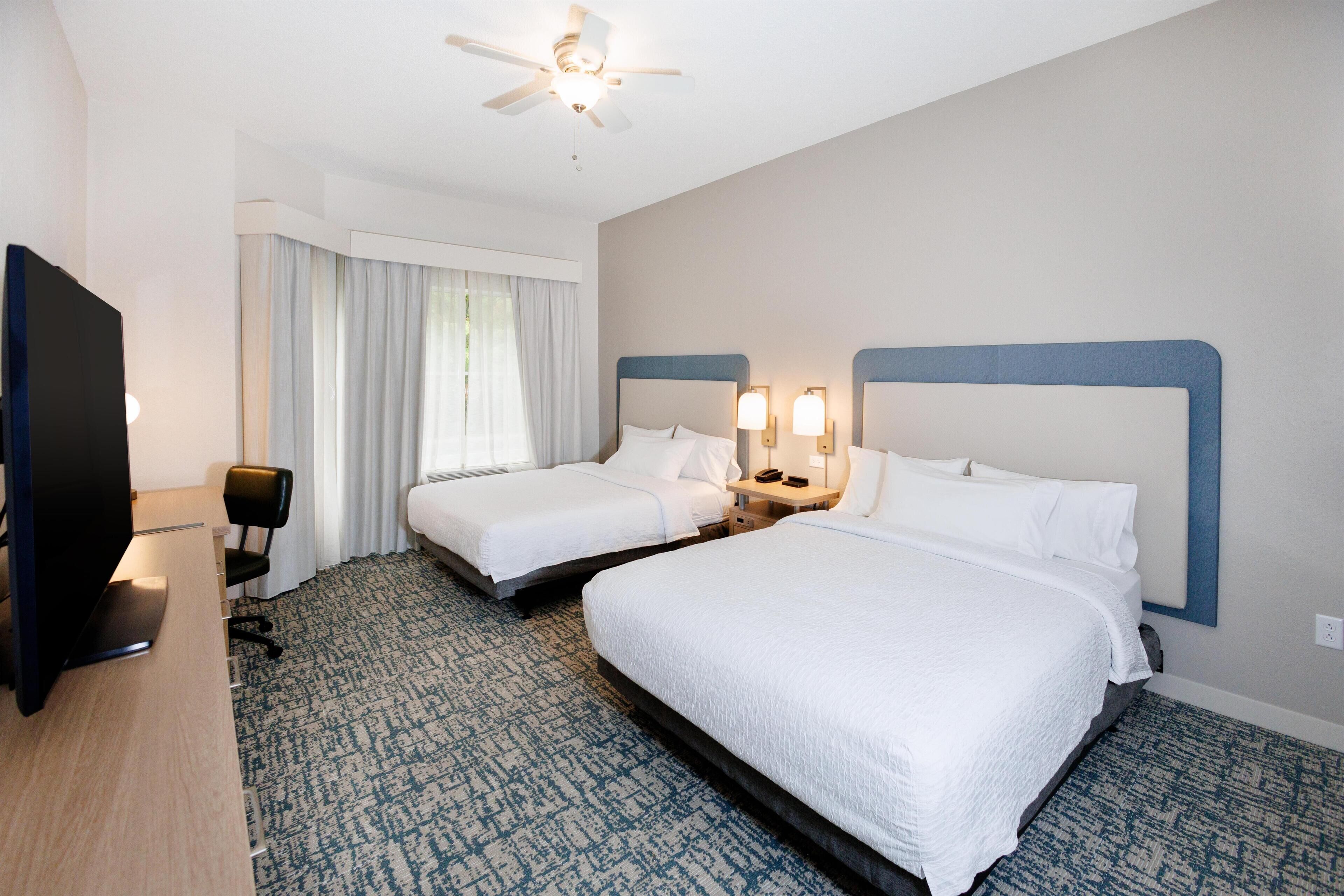 Hypo-allergenic bedding, in-room safe, individually decorated