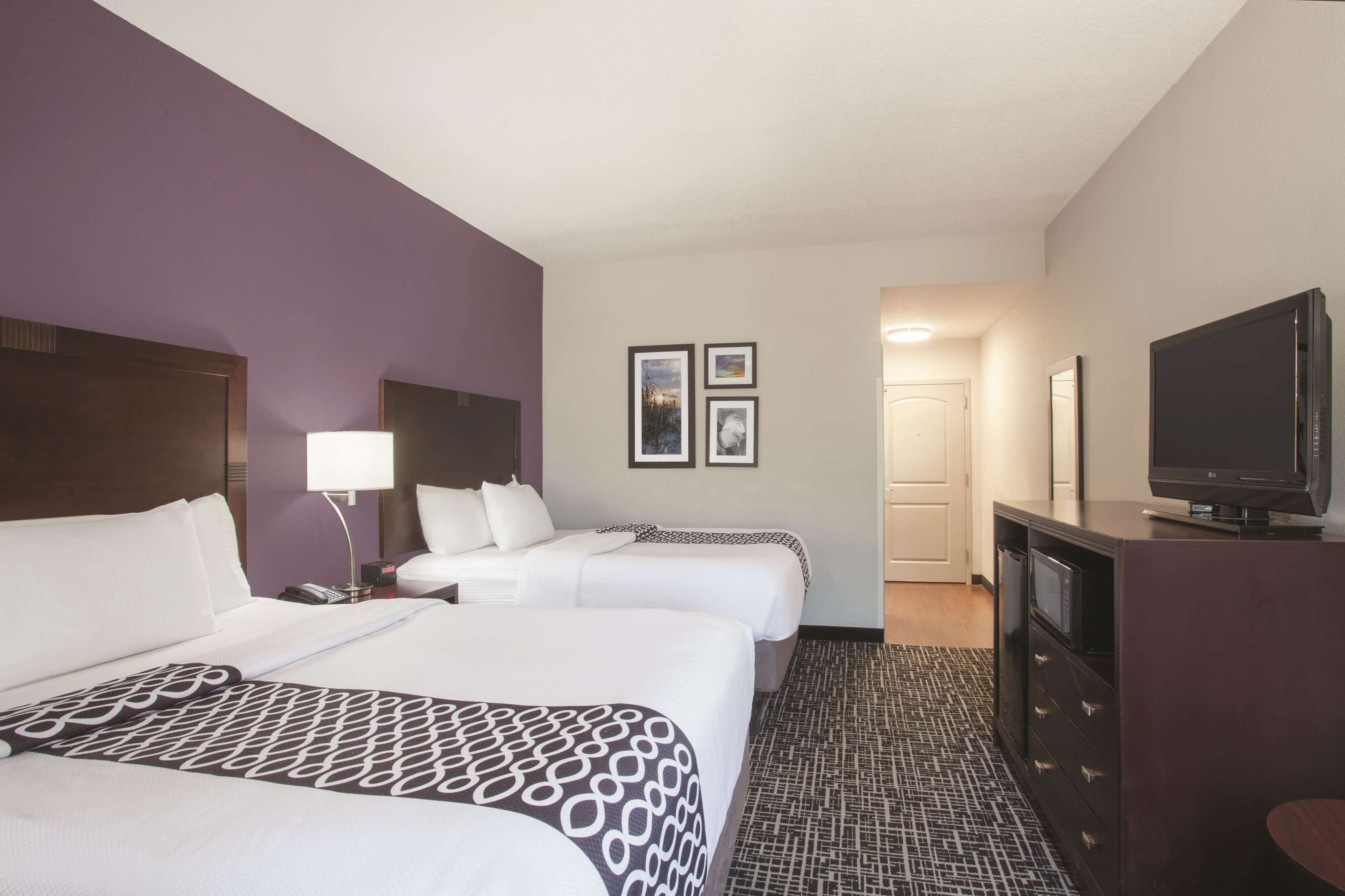 Room, 2 Queen Beds, Non Smoking | Premium bedding, desk, blackout drapes, iron/ironing board