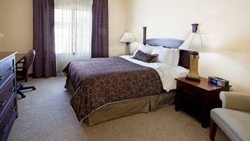 In-room safe, desk, blackout drapes, iron/ironing board