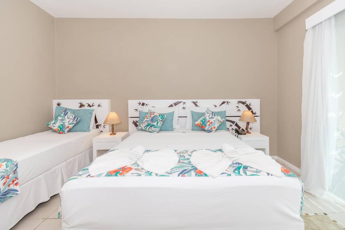 Minibar, in-room safe, blackout drapes, free cribs/infant beds