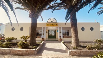 Entrada de la propiedad