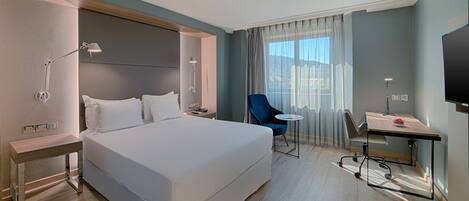 Colchones Select Comfort, minibar, caja fuerte y escritorio