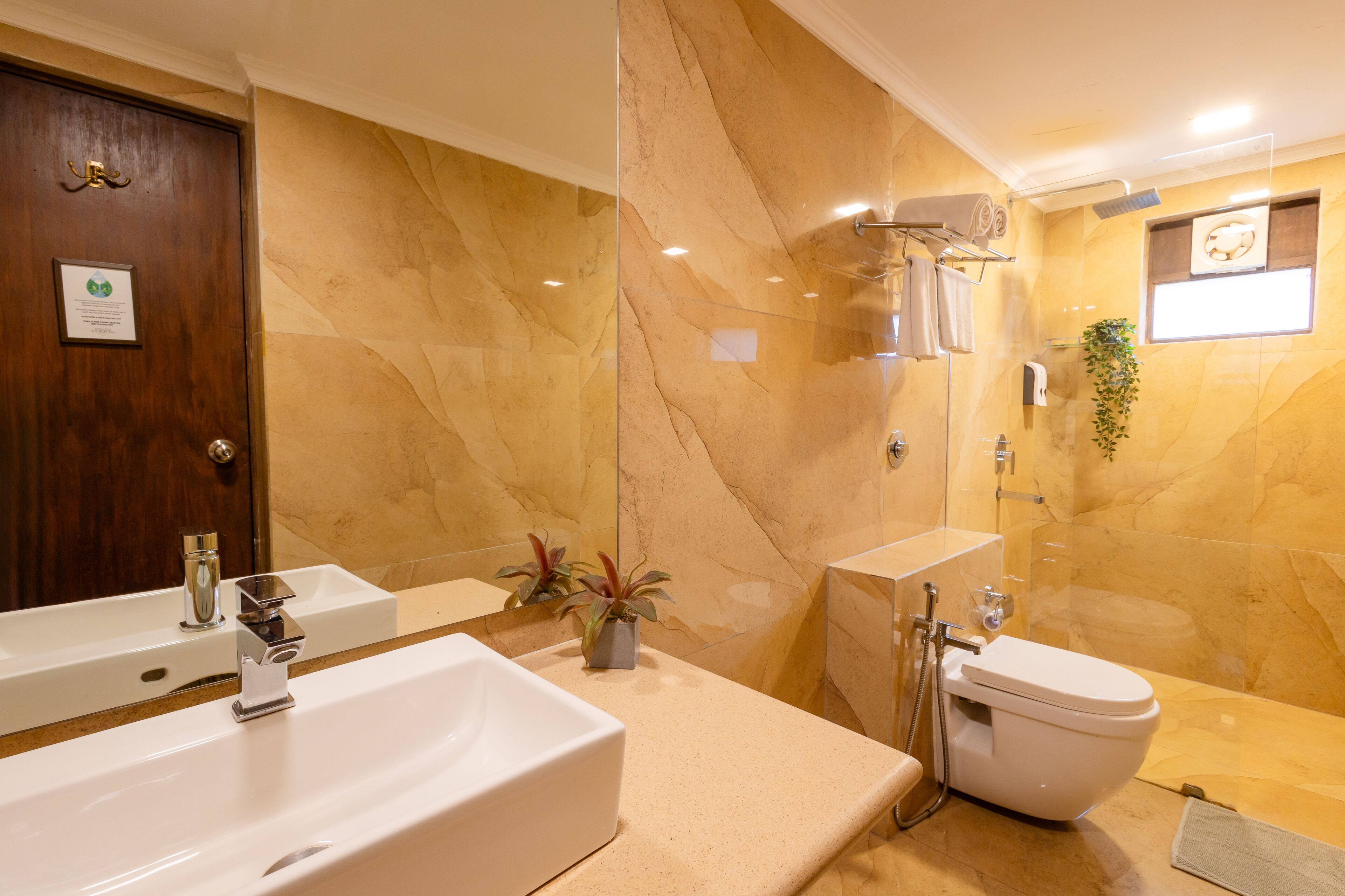 3 bed room royal villa | bathroom | rainfall showerhead, free toiletries, hair dryer, towels
