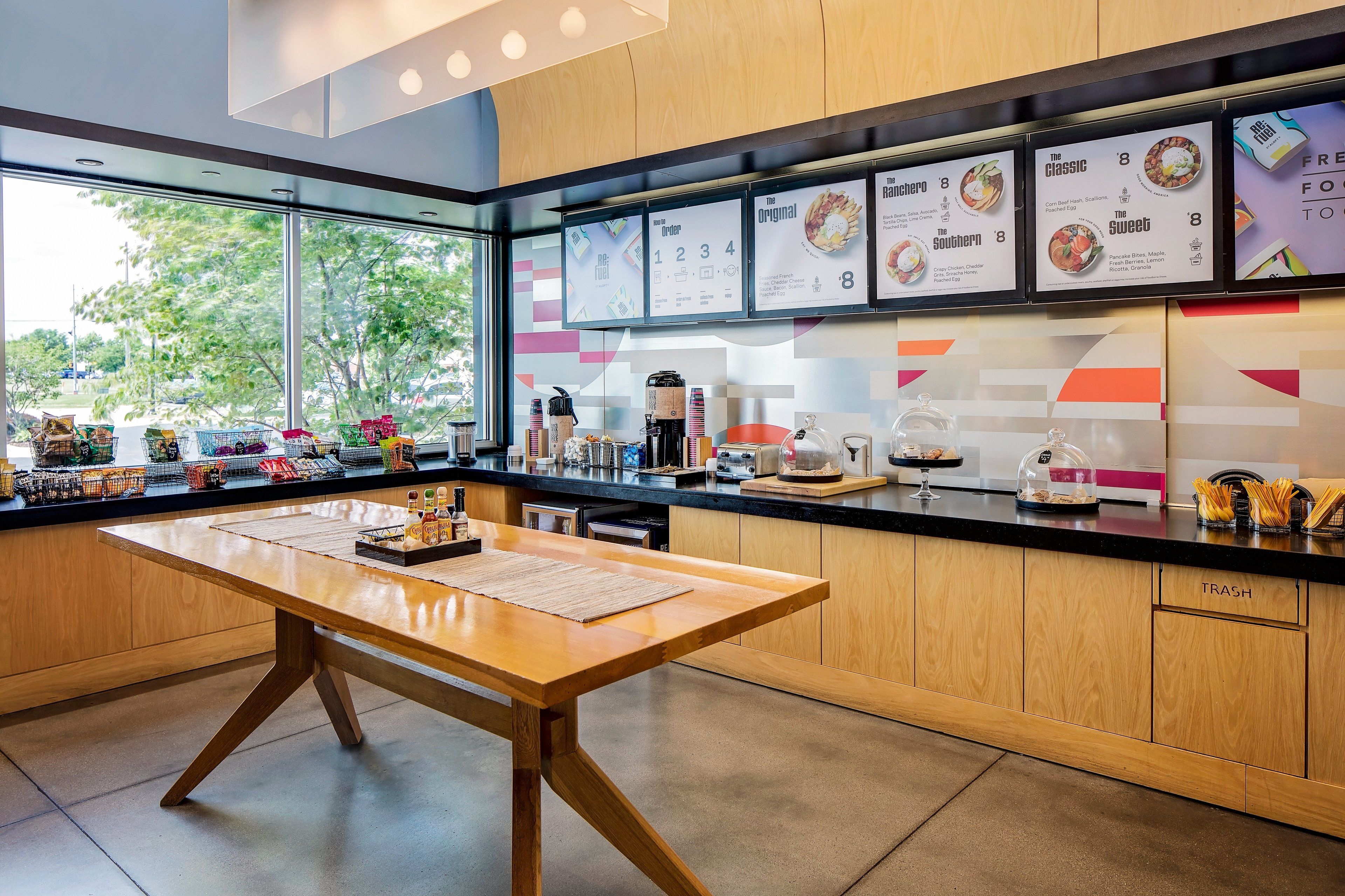 Daily cooked-to-order breakfast for a fee