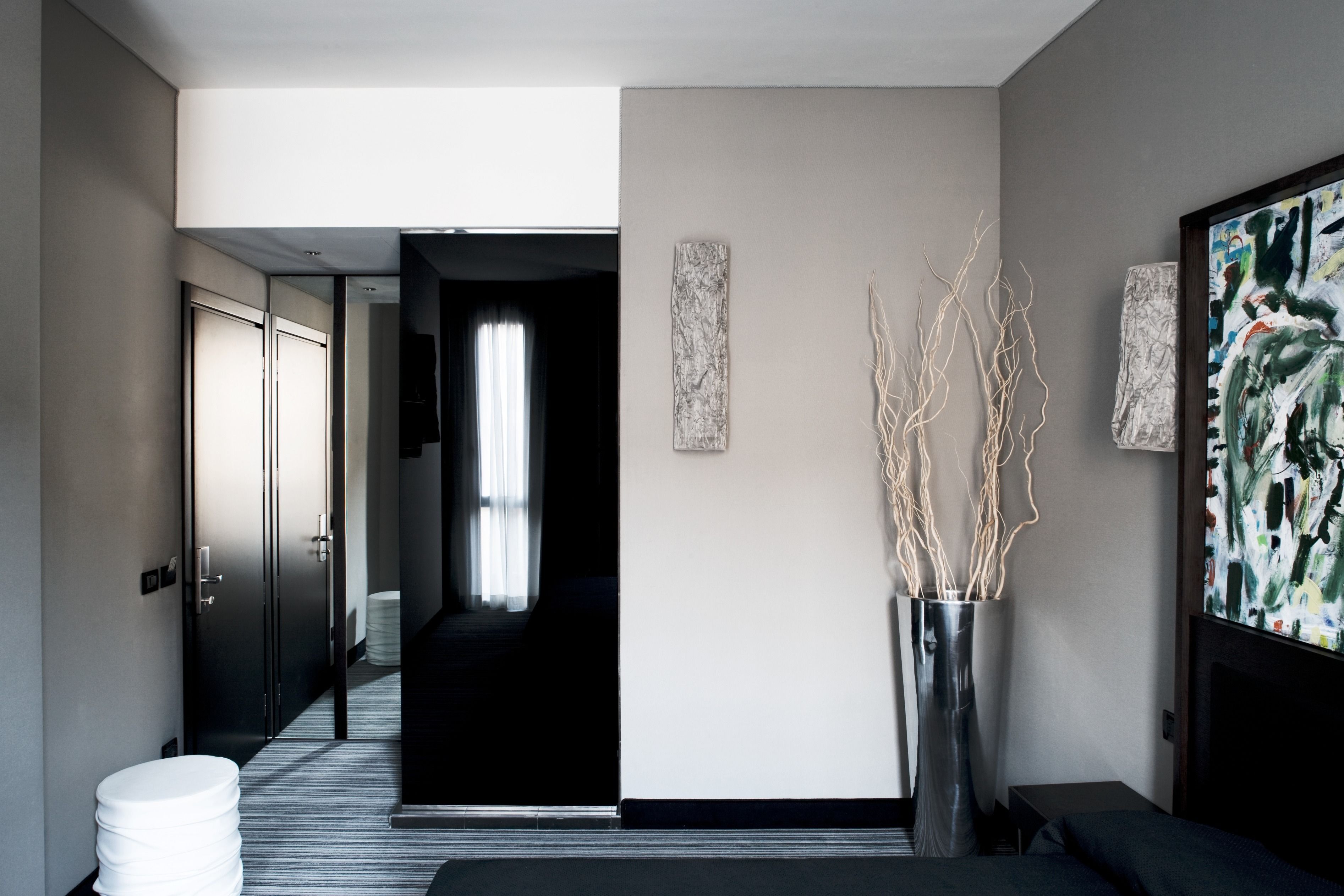 Roba de llit d'alta qualitat, minibar i caixa forta a l'habitació 