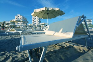 在附近的私人海滩