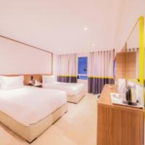 Superior Twin Room | Premium bedding, down duvets, Select Comfort beds, minibar