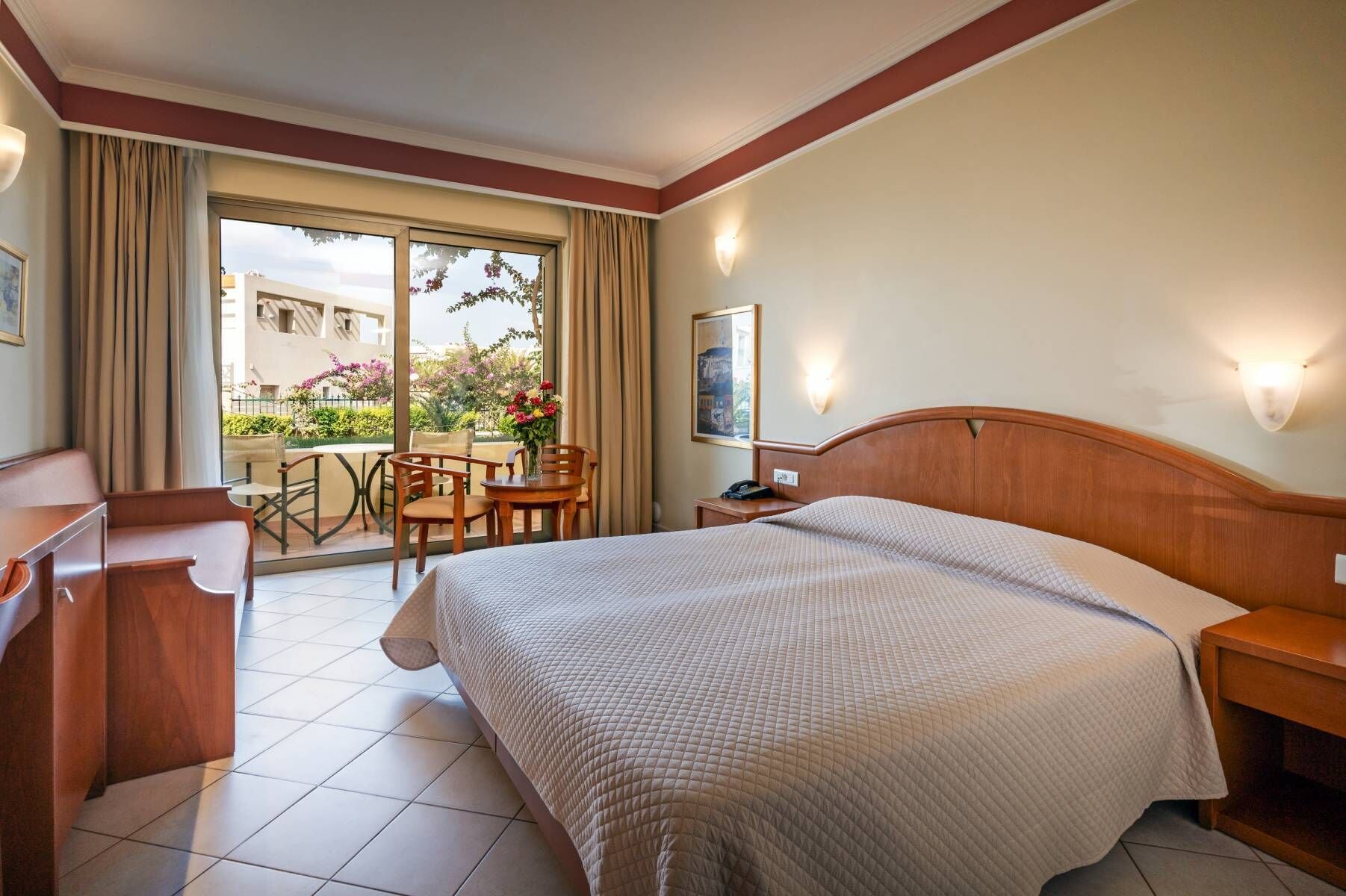 Blackout drapes, soundproofing, iron/ironing board, free WiFi