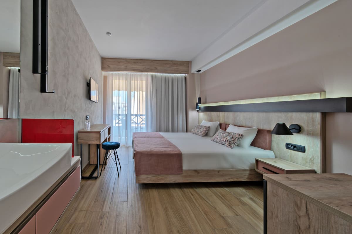 1 habitación, ropa de cama de alta calidad y cubrecamas