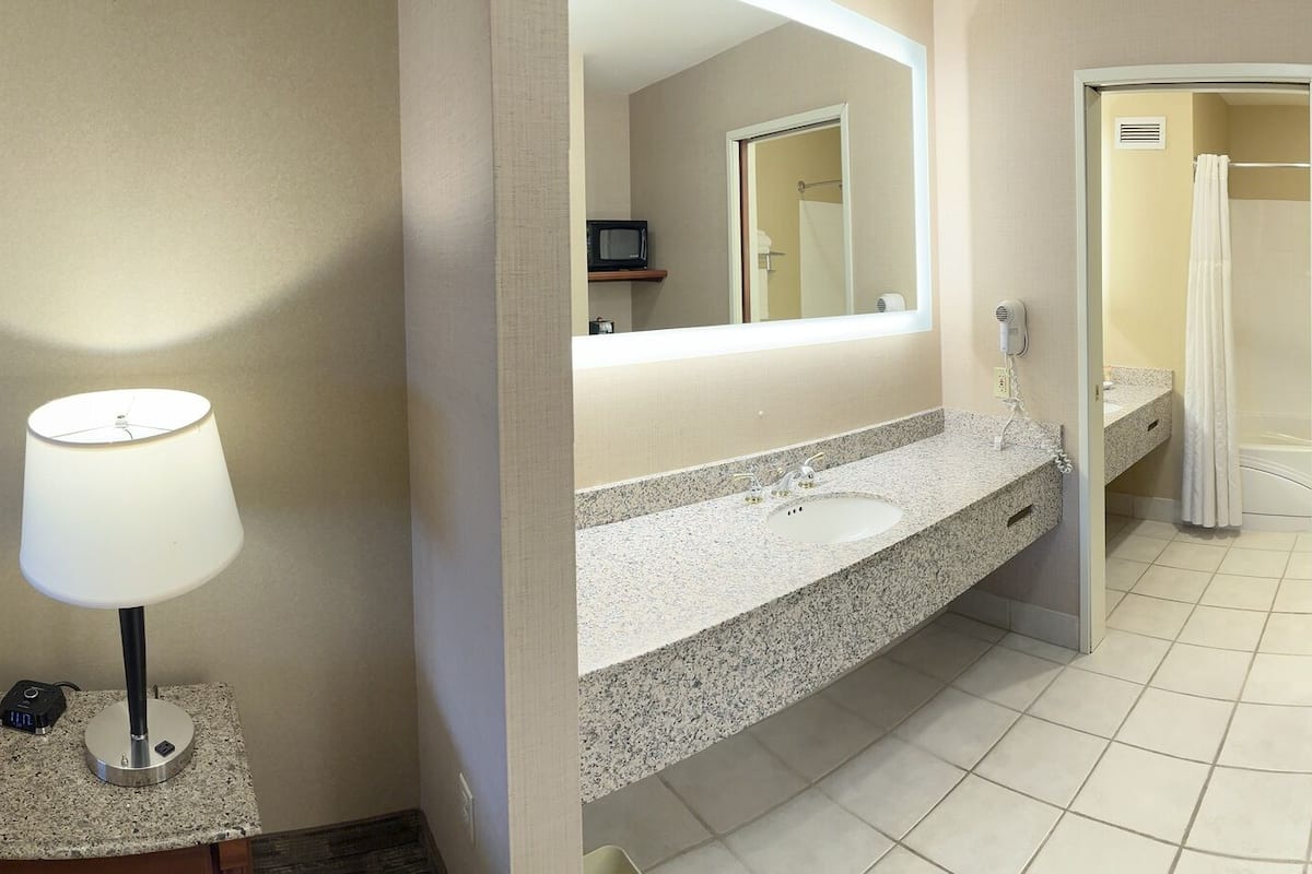 Habitación Premium, 1 cama King size, hidromasaje | 1 habitación, caja de seguridad en la habitación y muebles diferentes