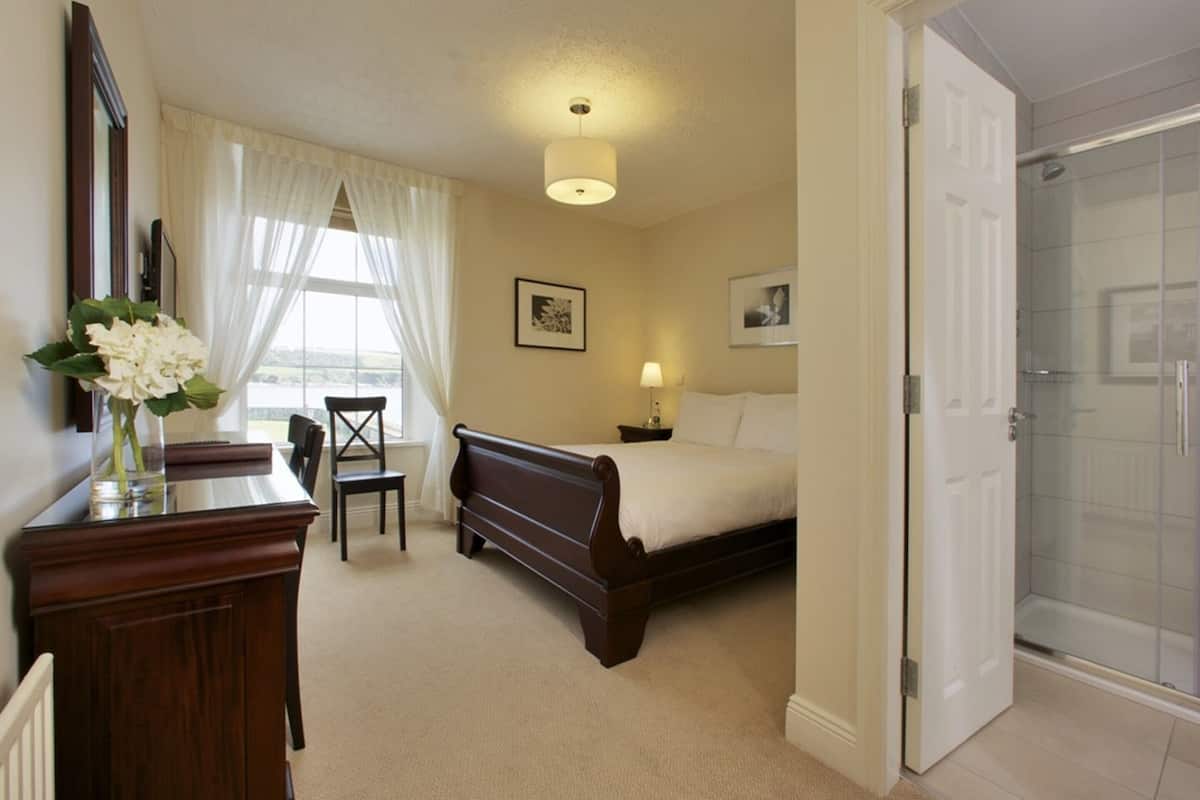 individually decorated, individually furnished, iron/ironing board