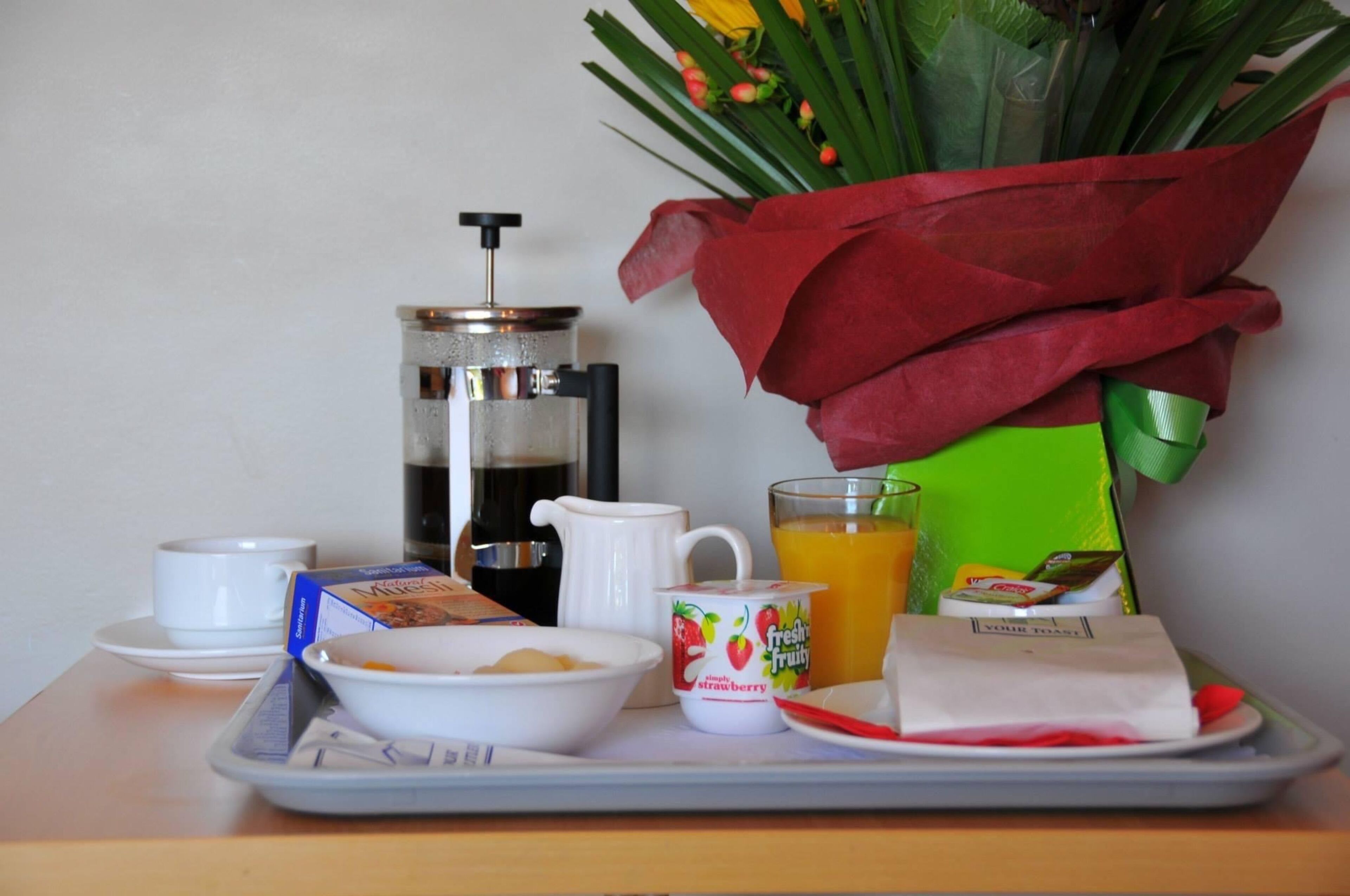 daily continental breakfast for a fee