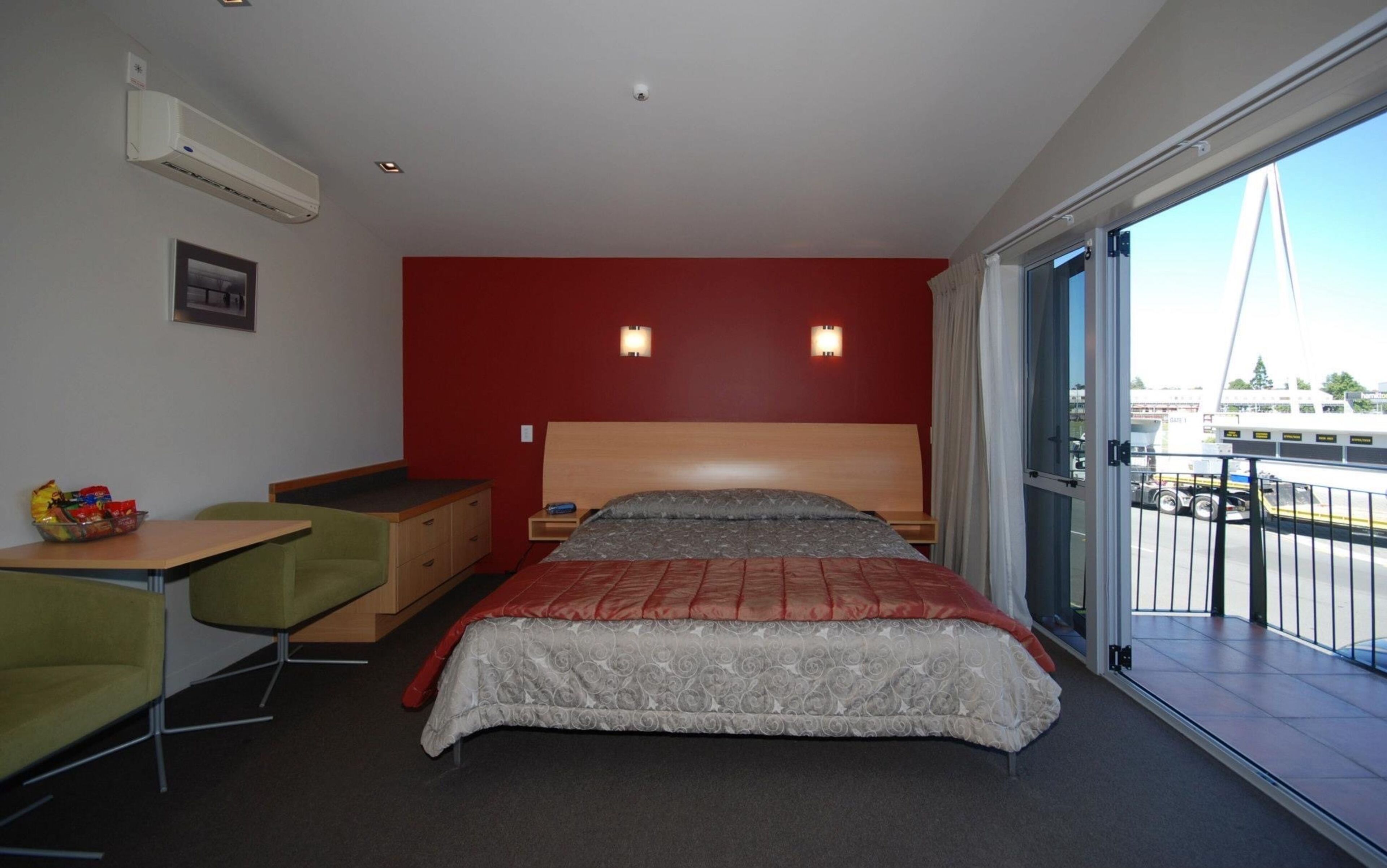 premium bedding, desk, blackout curtains, soundproofing