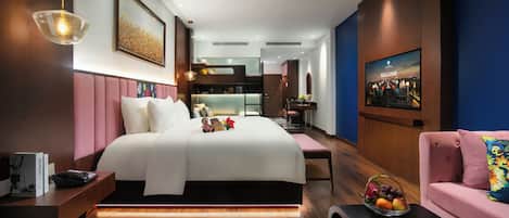 Phòng Suite dành cho gia đình (Bunk Bed) | Minibar, két bảo mật tại phòng, bàn