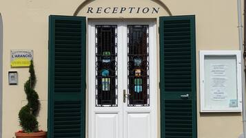 Fassade der Unterkunft