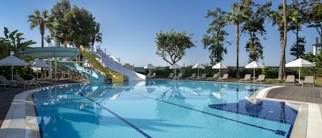 Toboggan aquatique